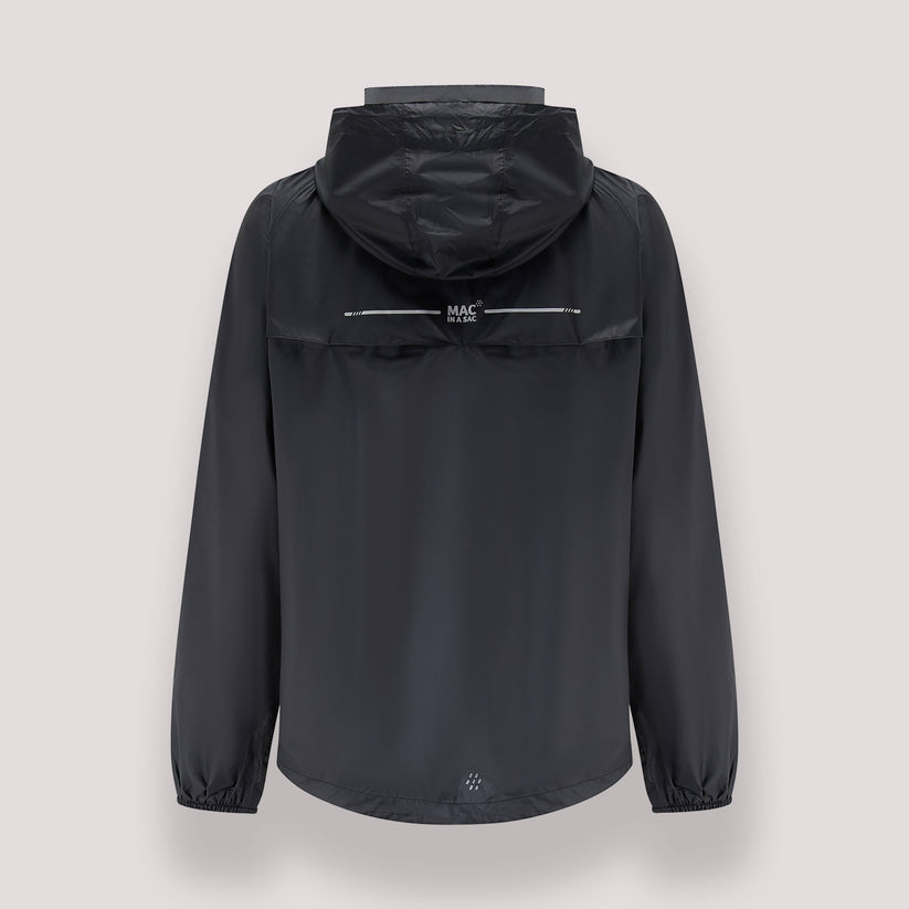 Jet Black Mac-In-A -Sac Origin II Rain Coat – Traveling Bags
