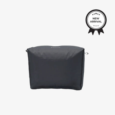 TILLIV Kamper vacuum pack in Graphite Gray, packed and sealed, viewed from the front with a New Arrival badge