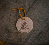 Choose From All 30 MLB Team Bat Slice | Ornaments