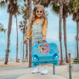 Kids Ride on Luggage From Heys
