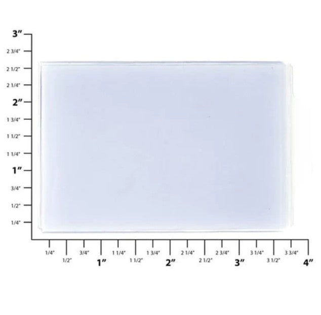 Clear Plastic Wallet Inserts