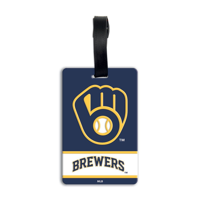 Milwaukee Brewers MLB PVC Luggage Bag Tag