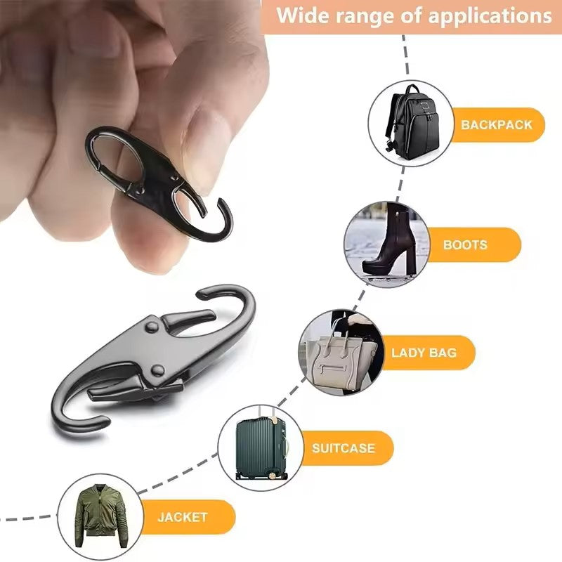 Zipper Clip Theft Deterrent Clips for Zippers Pulls ( 2 pack )