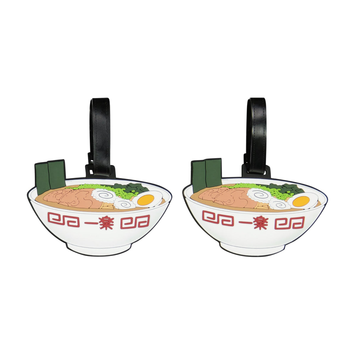 Naruto Ichiraku Ramen Bowl Luggage Tag Set