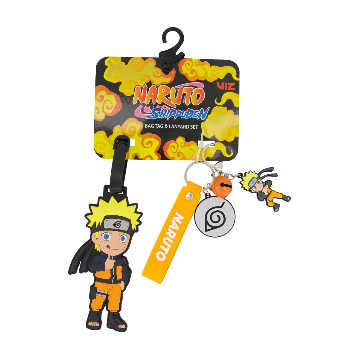Naruto Shippuden Luggage Tag & Lanyard Set