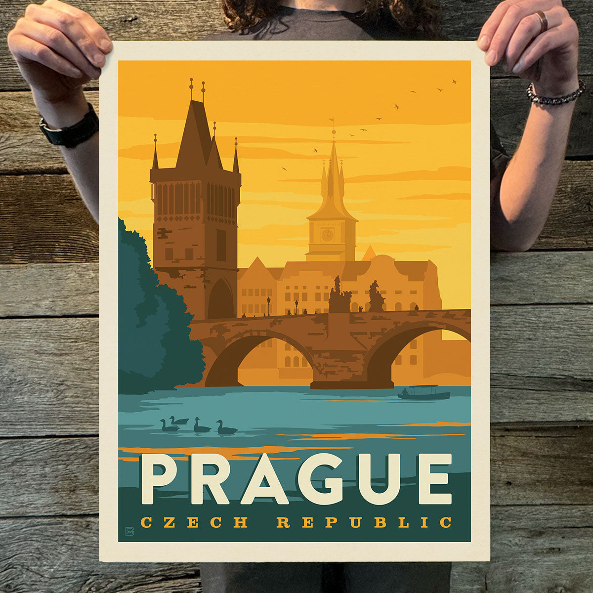 Czech Republic: Prague (World Travel) Art Print