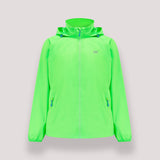 Neon Green Mac-In-A -Sac Origin II Rain Coat