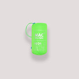 Neon Green Mac-In-A -Sac Origin II Rain Coat