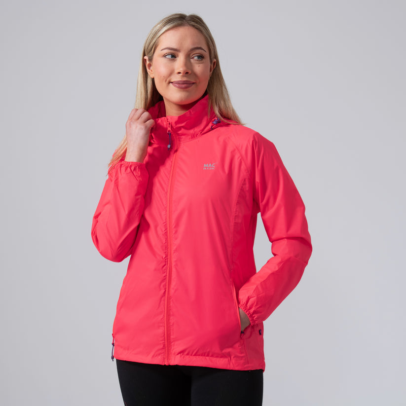 Neon Watermelon Mac-In-A -Sac Origin II Rain Coat