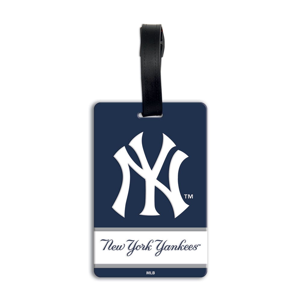 New York Yankees MLB PVC Luggage Bag Tag