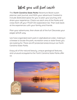 North Carolina State Parks - Adventure Planning Journal
