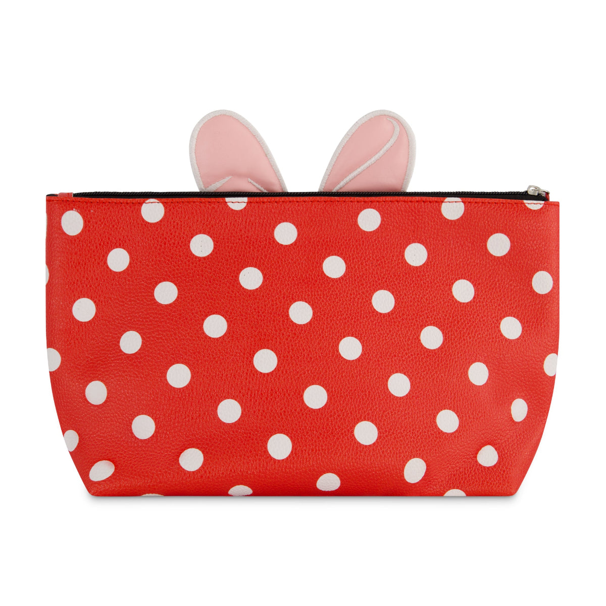 Disney Minnie Mouse Polka Dot Red Cosmetic Bag