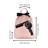 Hair Dryer Travel Bag – Pink/Blush