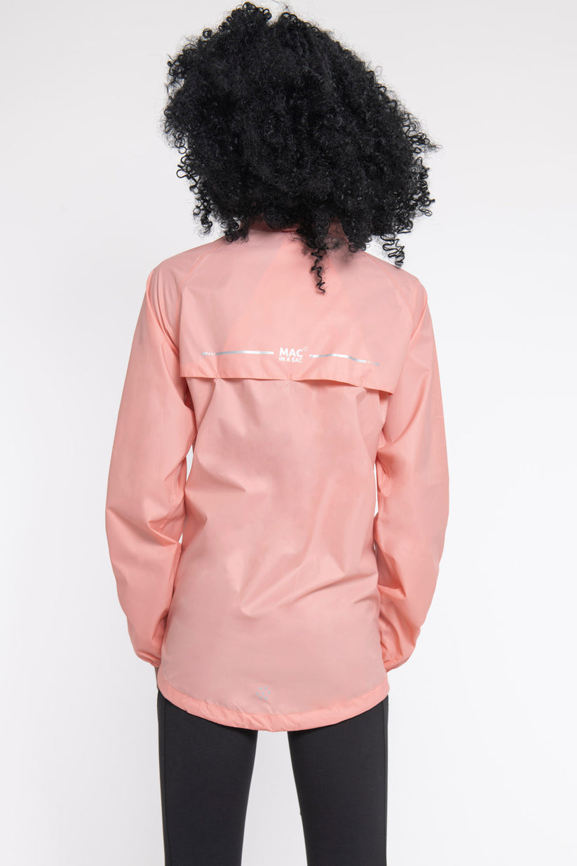 Soft Coral Mac-In-A -Sac Origin II Rain Coat
