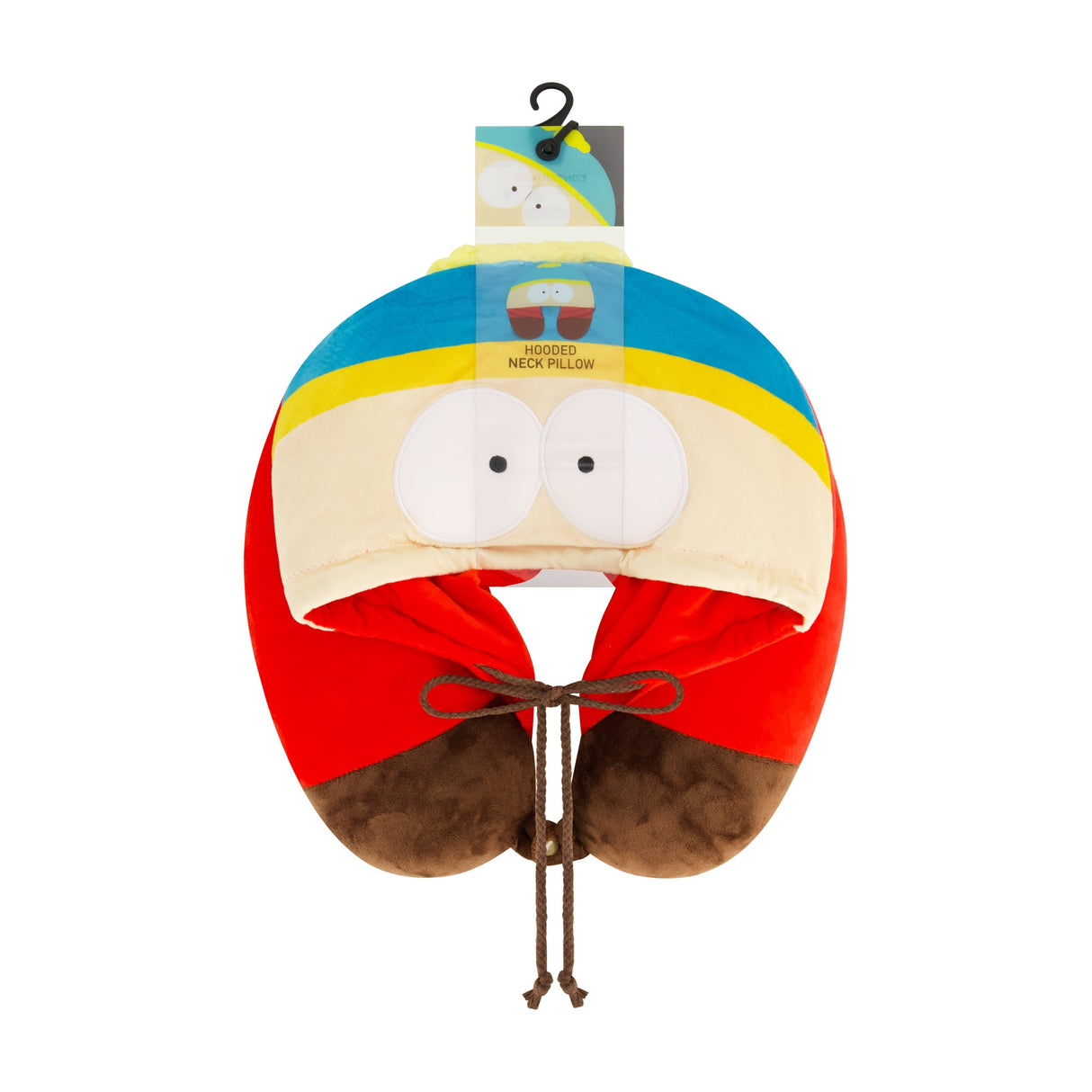 South Park Eric Cartman Hooded Travel Neck Pillow