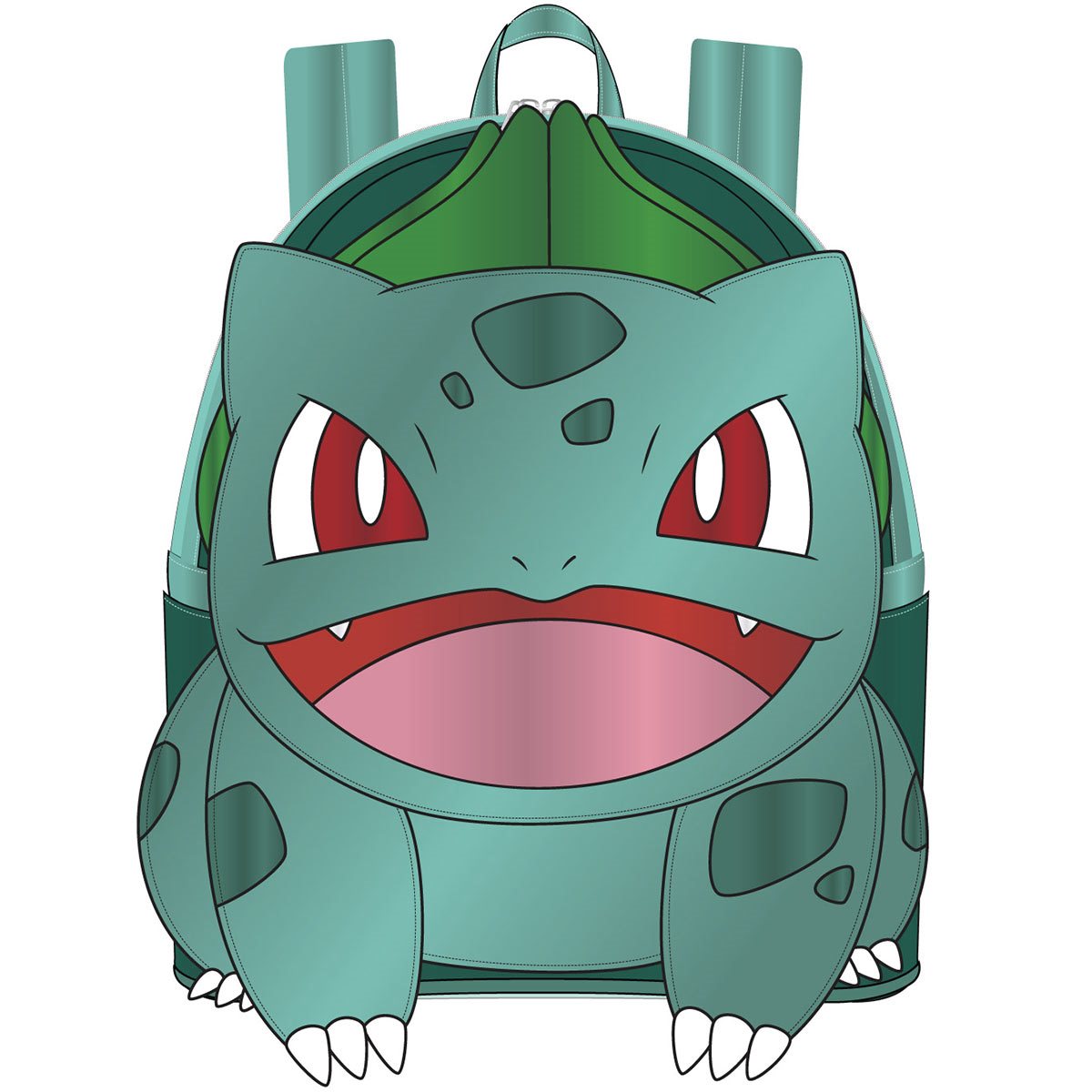 Loungefly: Pokemon Metallic Bulbasaur Mini Backpack – Traveling Bags