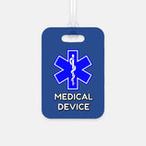 Medical Device Luggage Tag