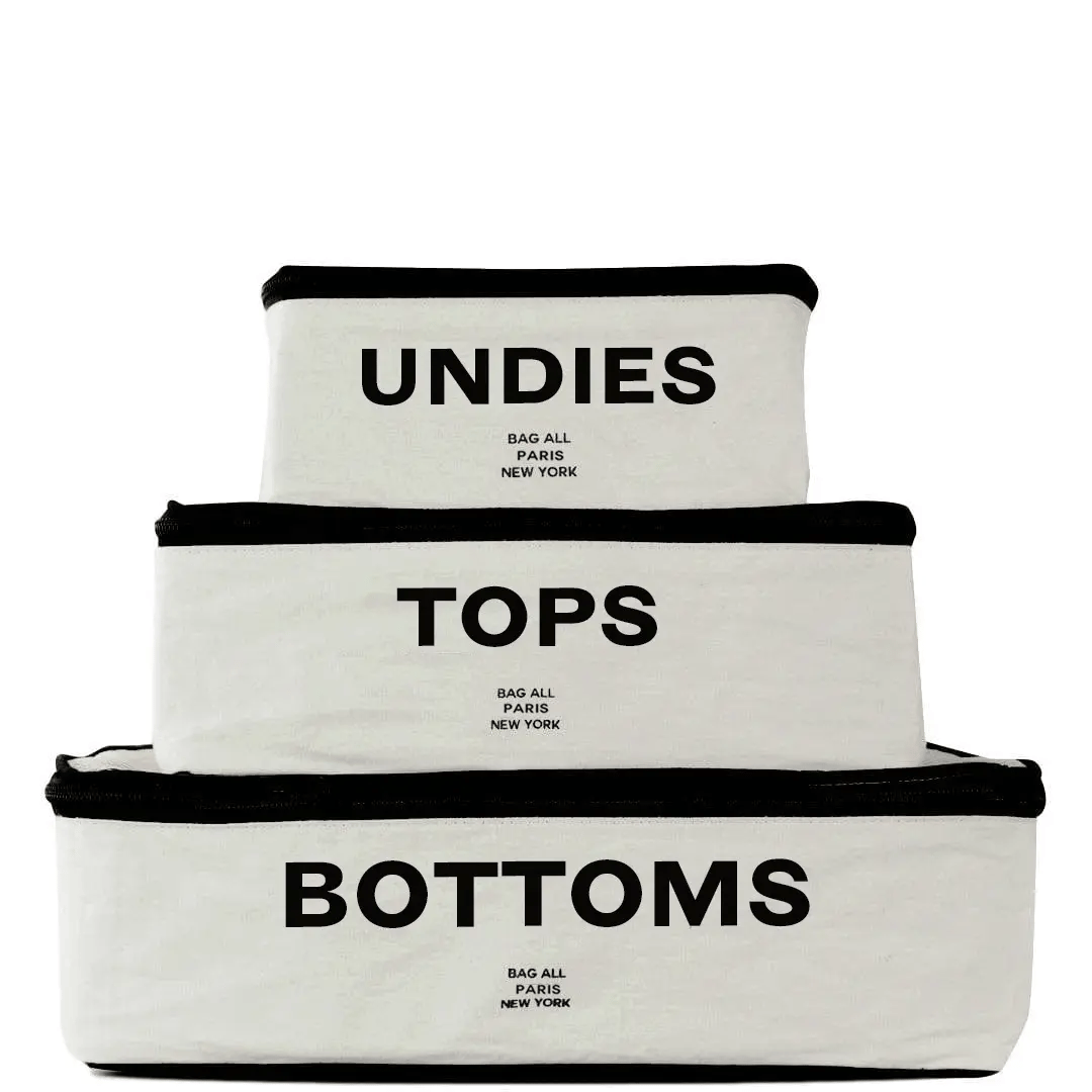 Best Packing Cubes, 3-pack Cream