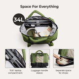 Paz 34L Duffle by Bagsmart