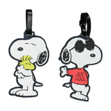 Peanuts Snoopy Luggage Tags 2-Piece Set