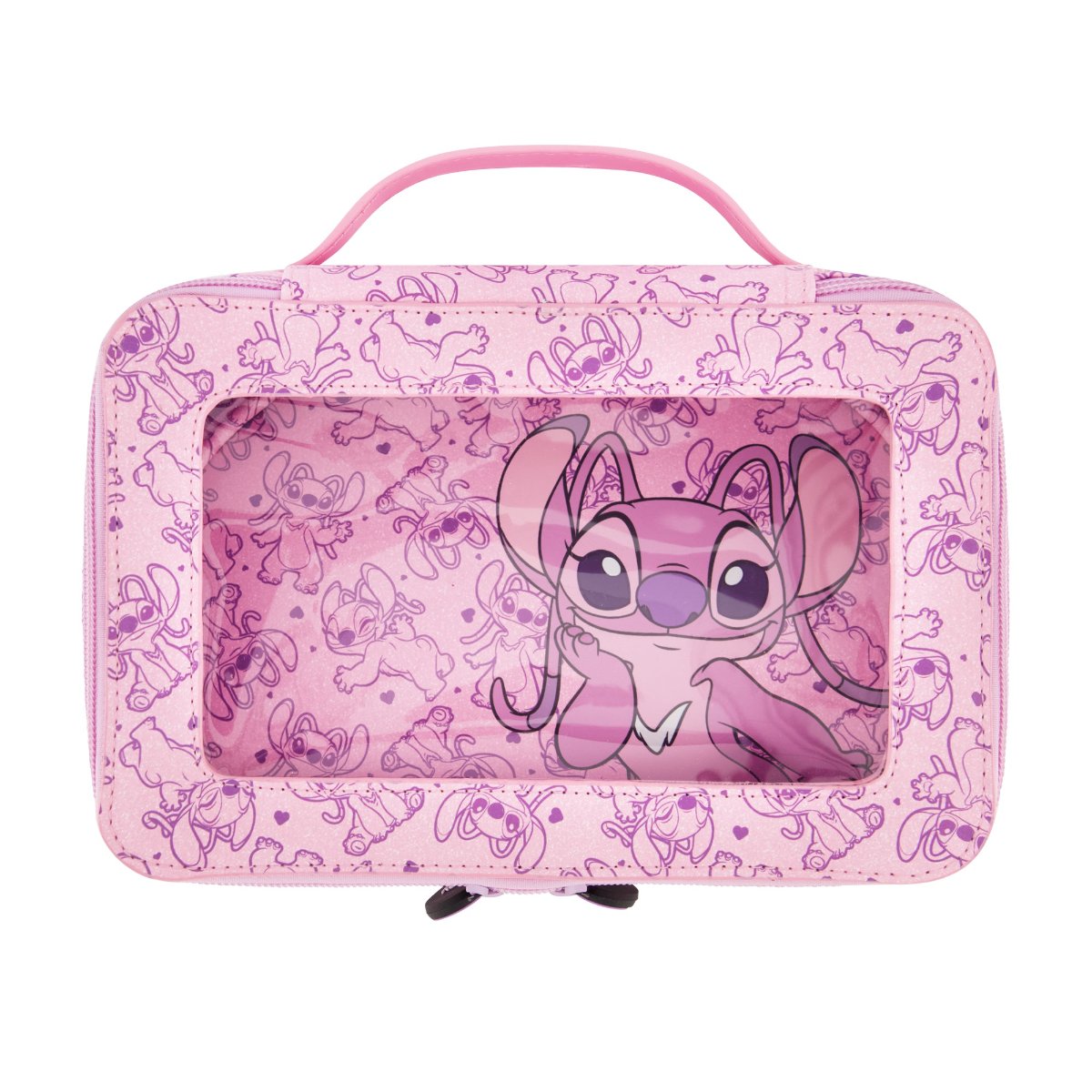 Disney Lilo & Stitch Angel 2-Piece Travel Cosmetic Case Set