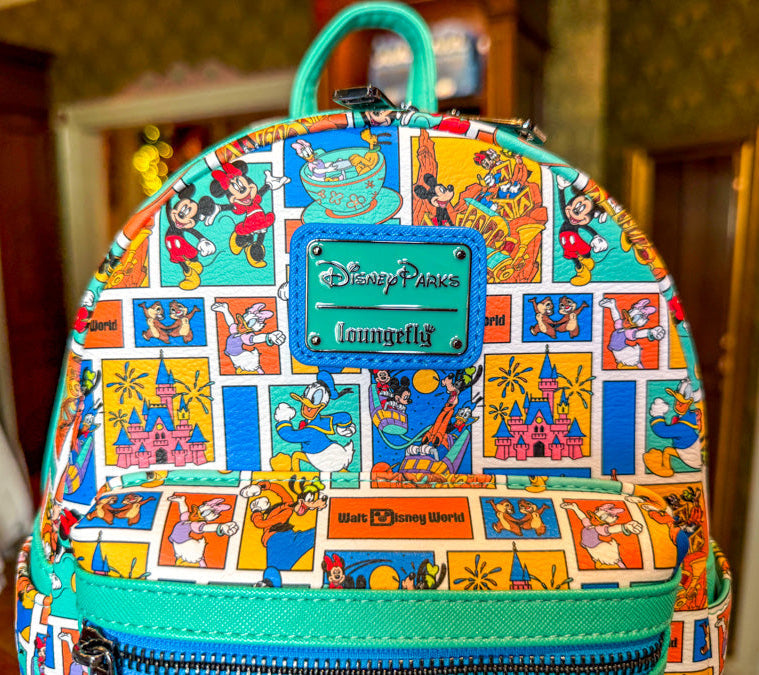 Disney Parks Loungefly Mini Backpack Walt Disney World Play in the Parks