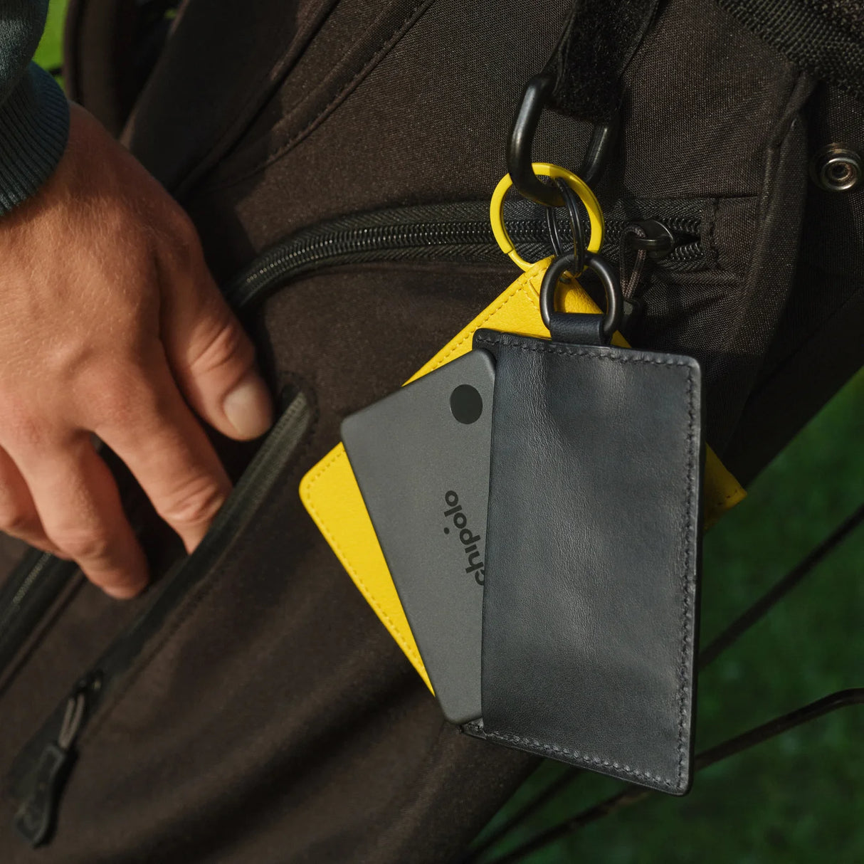 Chipolo CARD Wallet Tracker – Rechargeable Bluetooth Tracker for iPhone & Android (Works with Apple Find My & Android Find Hub)