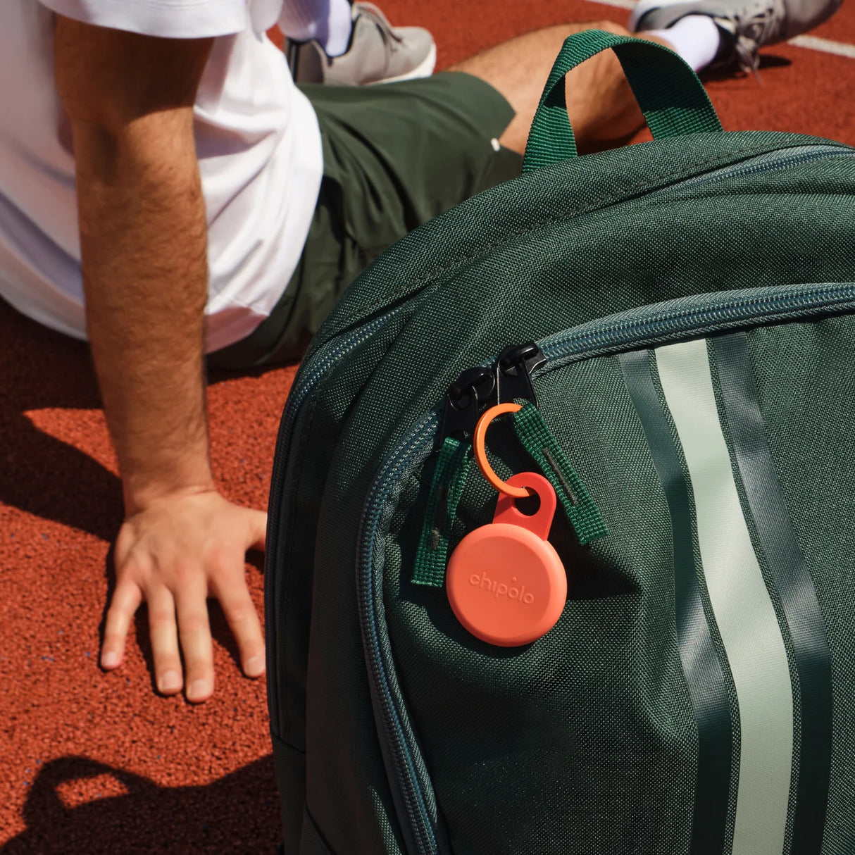 Chipolo Loop – Rechargeable Bluetooth Tracker for iPhone & Android (Works with Apple Find My & Android Find Hub)