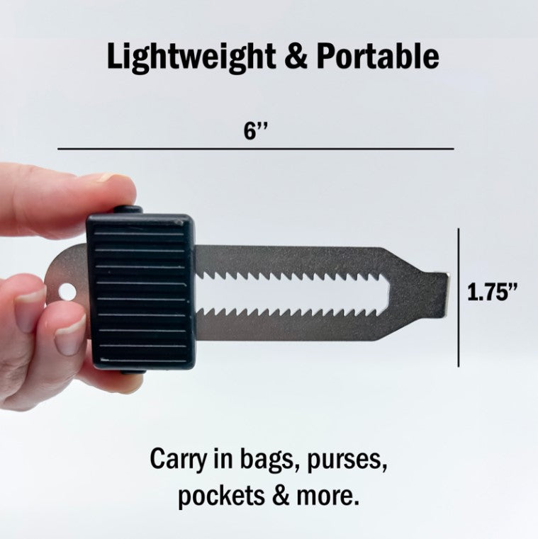 QuickJam™ Universal Portable Door Security Blocker