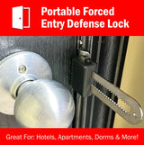 QuickJam™ Universal Portable Door Security Blocker