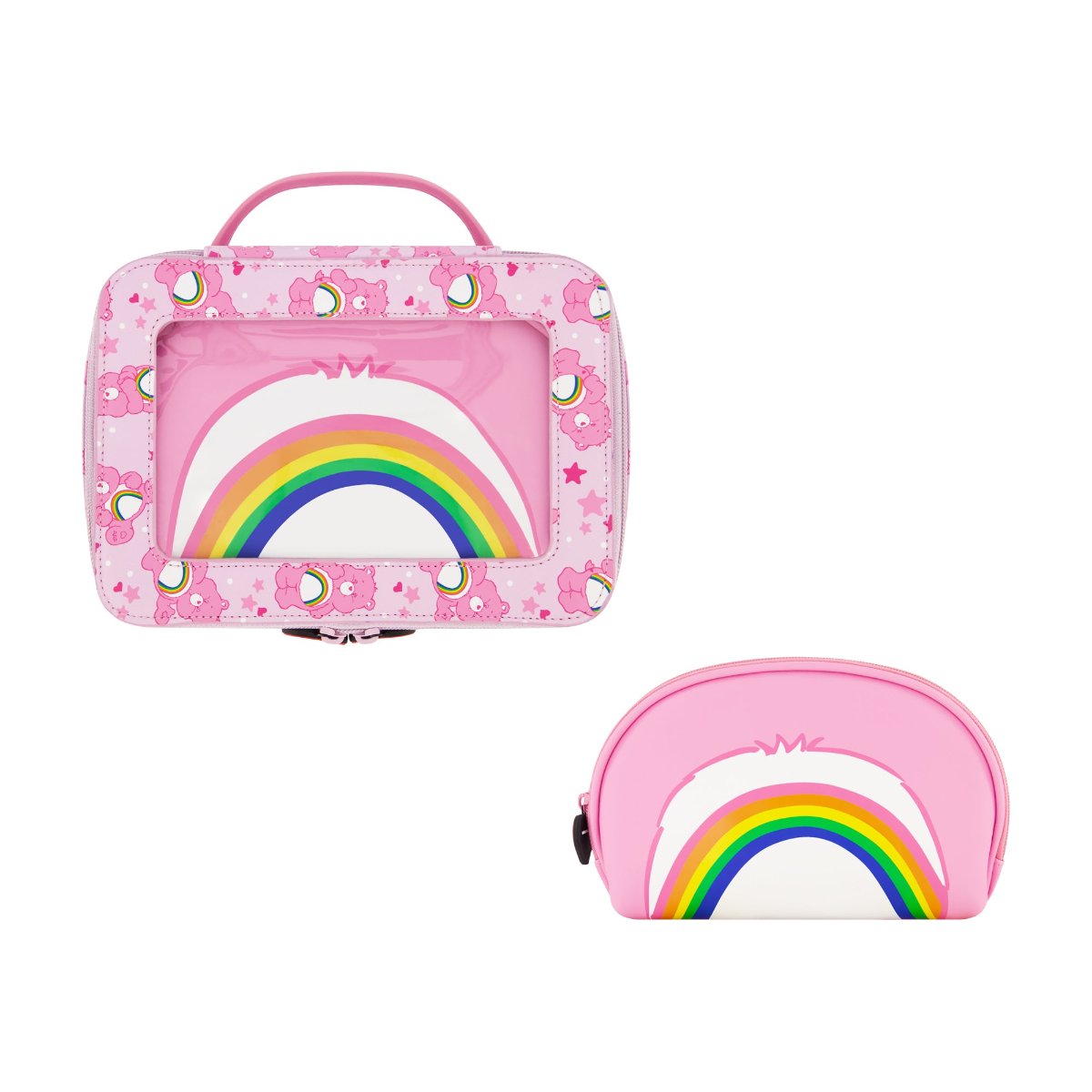 Care Bears Cheer Bear 2-Piece Travel Cosmetic Case Set