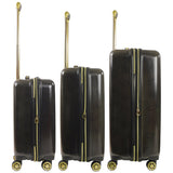 Harry Potter Hogwarts Express Juego de maletas de 3 piezas negro