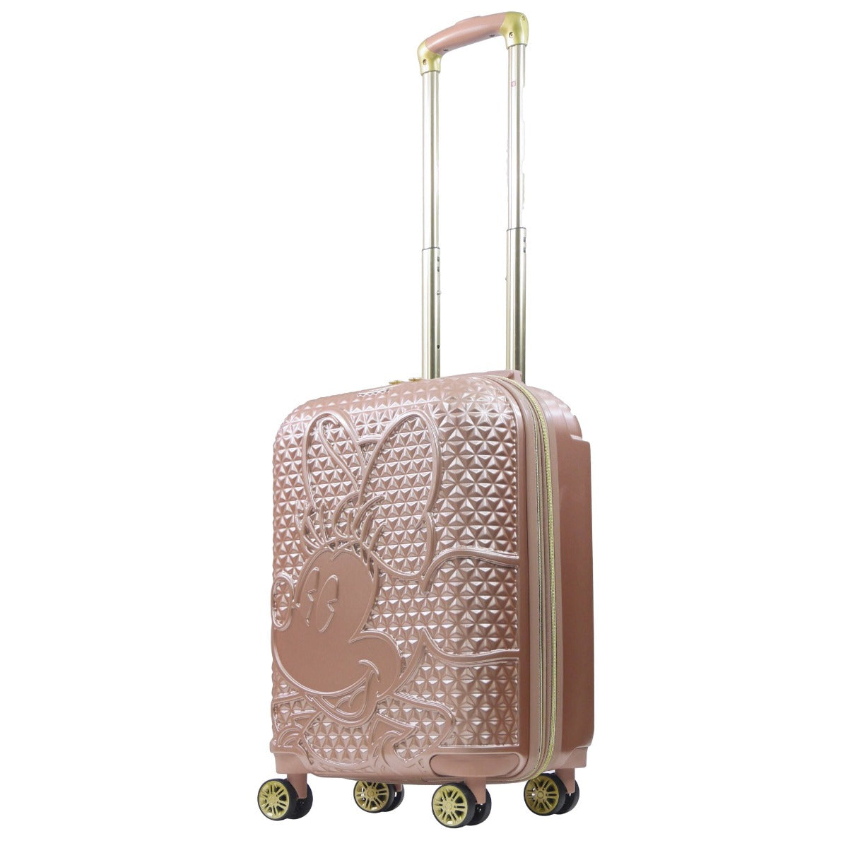 Disney Minnie Mouse FŪL 22.5" Maleta giratoria oro rosa 