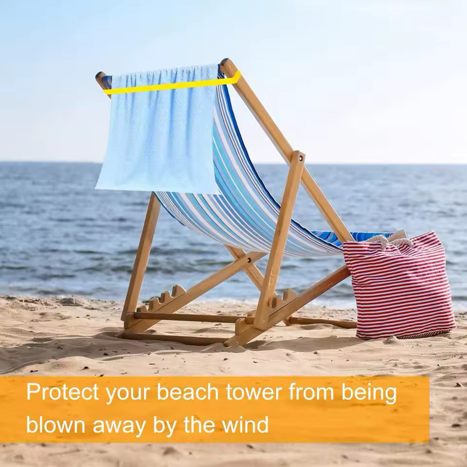 Towel Band for Beach, Pool, and Lawn Chairs