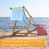 Towel Band for Beach, Pool, and Lawn Chairs