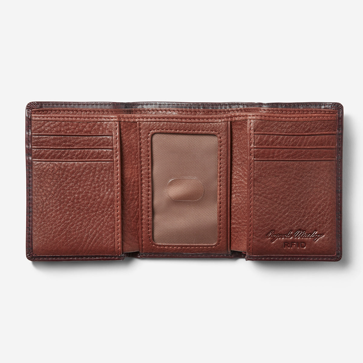 Leather RFID Blocking Trifold Wallet by Osgoode Marley