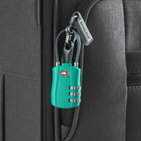 TSA Accepted Combination Cable Lock, Teal by Talus