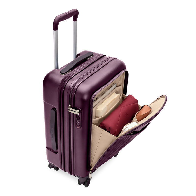 22" Front Pocket Carry-On Hard Side Expandable Spinner -  SU322FCXSP
