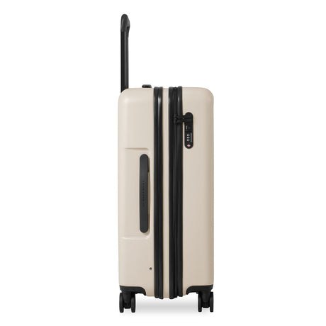 Briggs & Riley Sympatico Medium Checked Expandable Spinner in Ivory