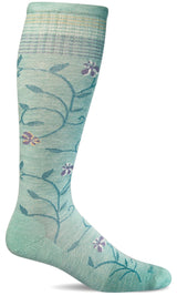 Women's Full Sun | Moderate Graduated Compression Socks | Wide Calf Fit by Sockwell