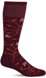 Women's Full Sun | Moderate Graduated Compression Socks | Wide Calf Fit by Sockwell