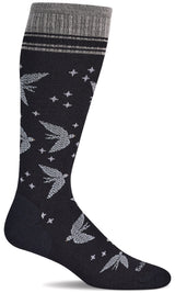 Women's Love Dove | Moderate Graduated Compression Socks | Wide Calf Fit by Sockwell