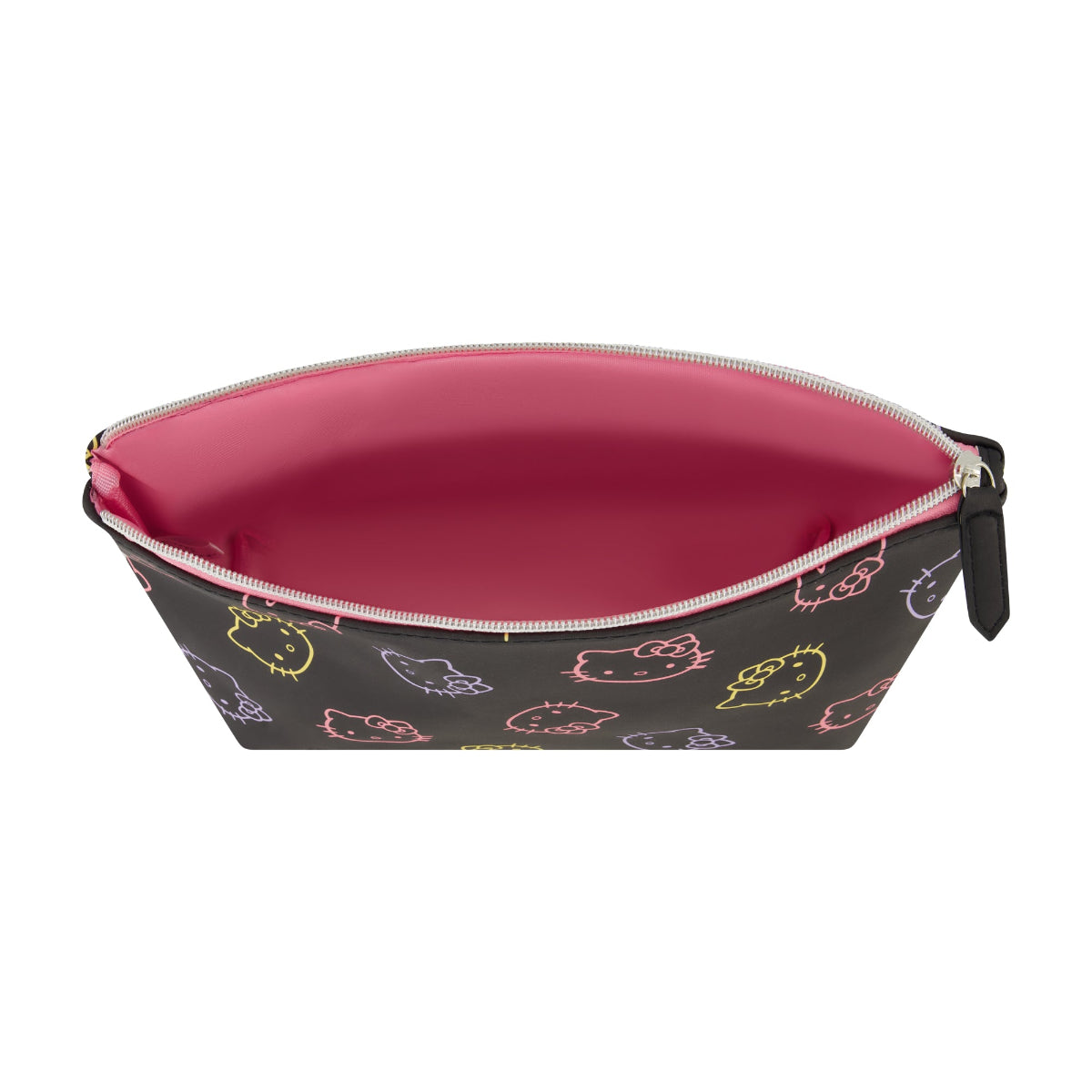 Sanrio Hello Kitty Faces Black Cosmetic Bag