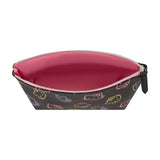 Sanrio Hello Kitty Faces Black Cosmetic Bag