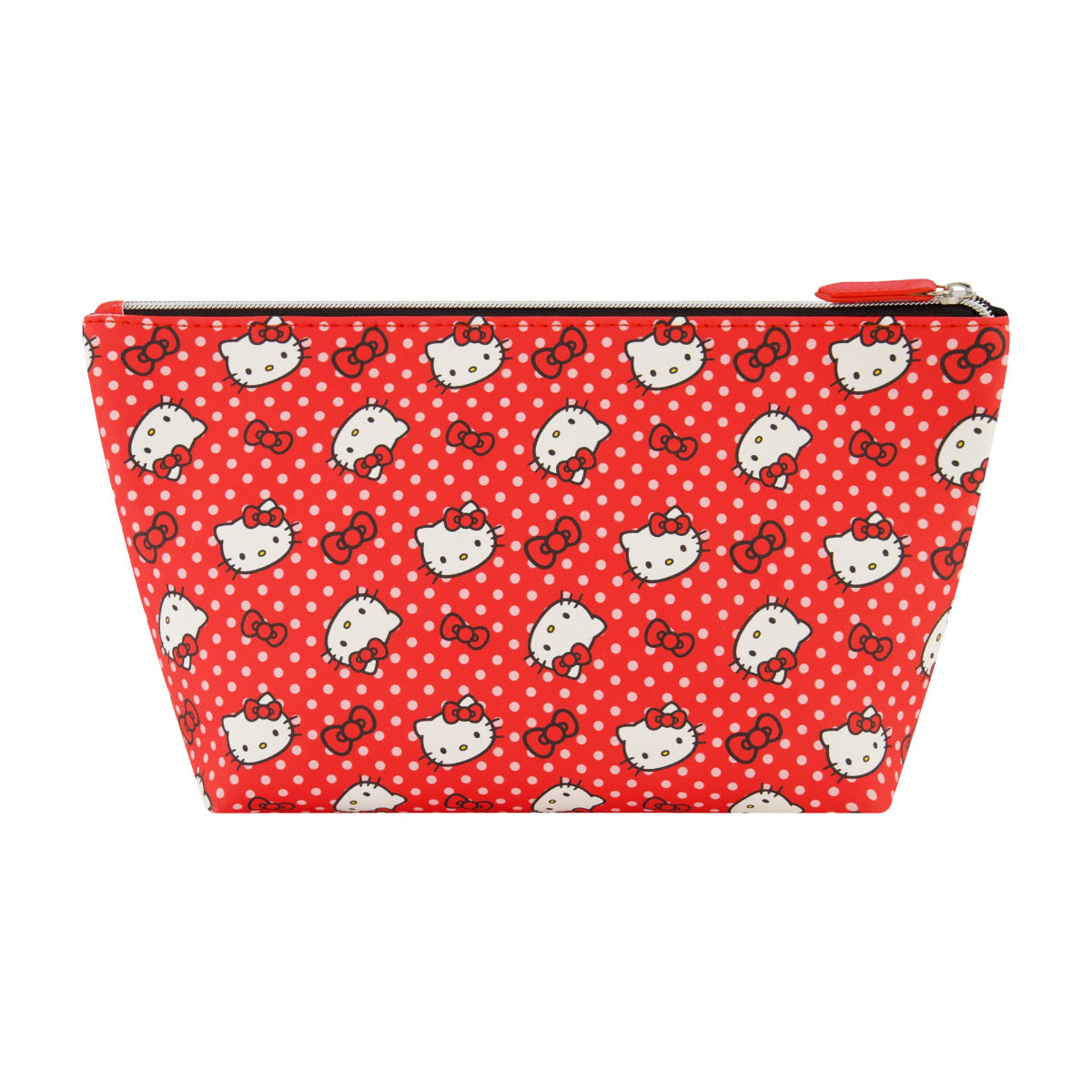 Sanrio Hello Kitty Polka Dot Red Cosmetic Bag