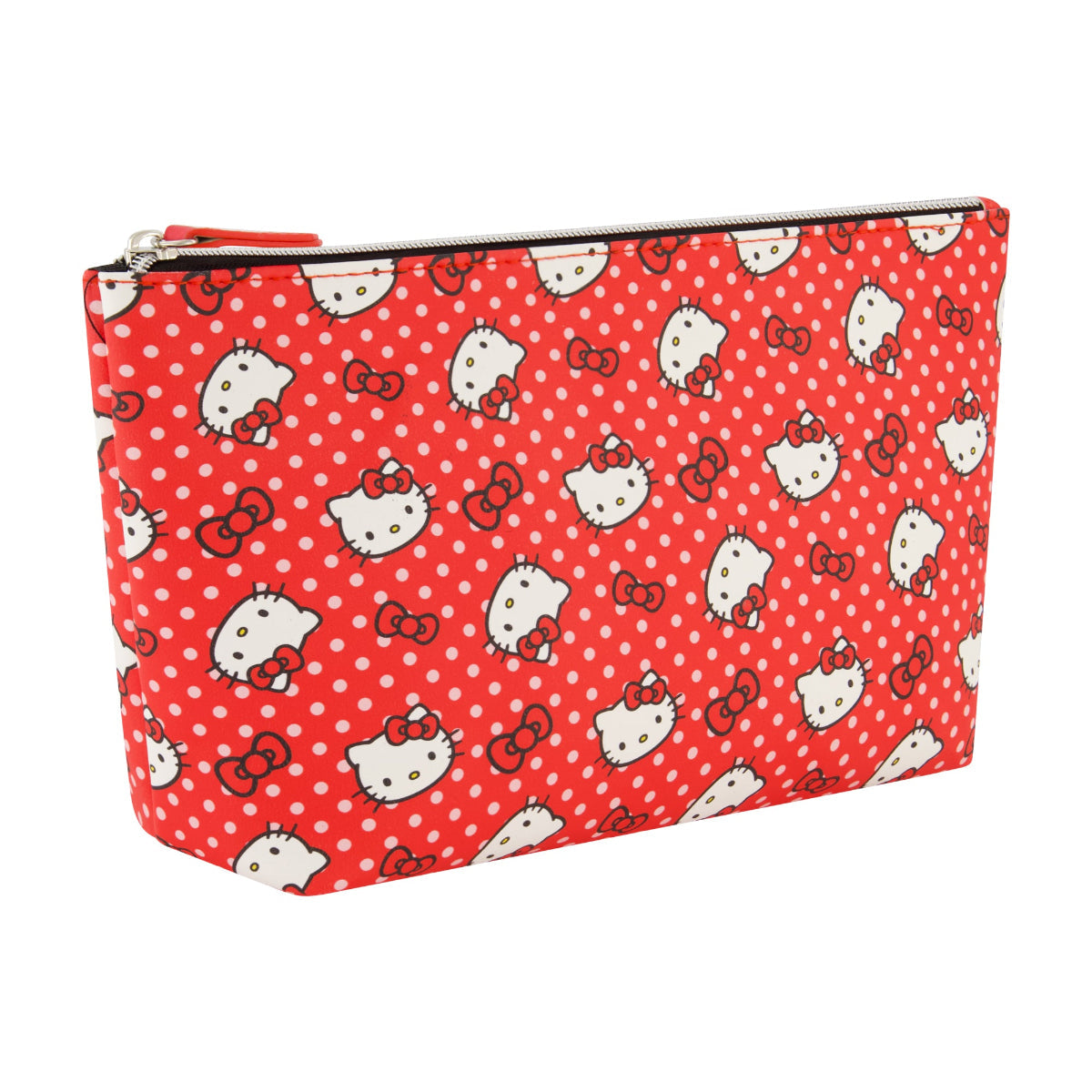 Sanrio Hello Kitty Polka Dot Red Cosmetic Bag
