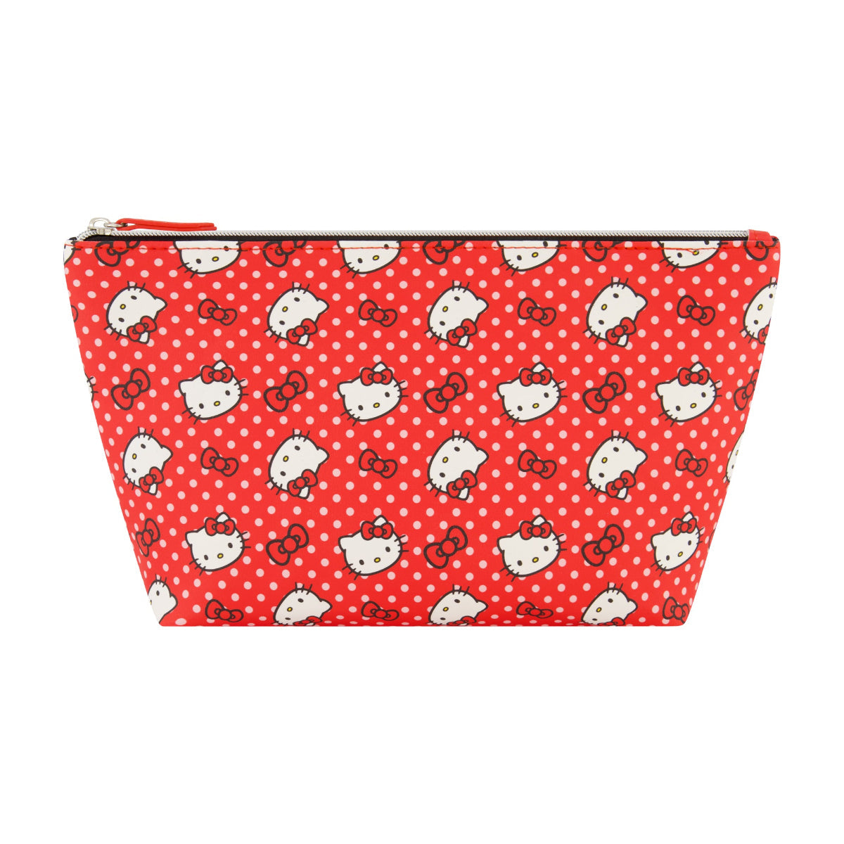 Sanrio Hello Kitty Polka Dot Red Cosmetic Bag