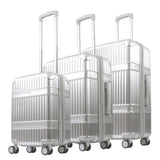 Martha Stewart The Bedford 3-Piece Hardcase Luggage Set