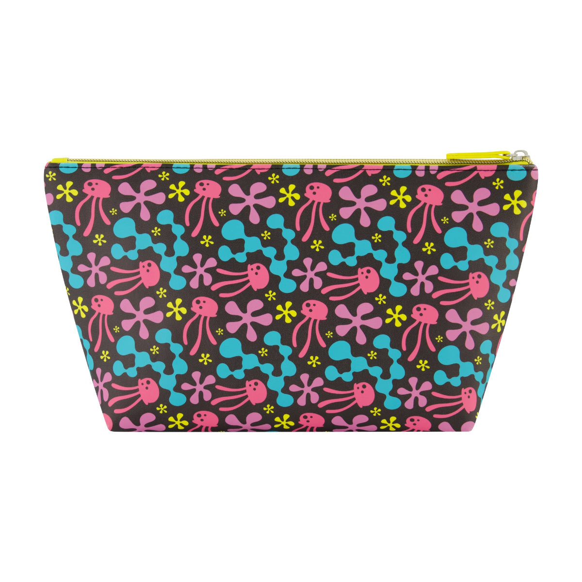 SpongeBob Jellyfish Fields Yellow Cosmetic Bag