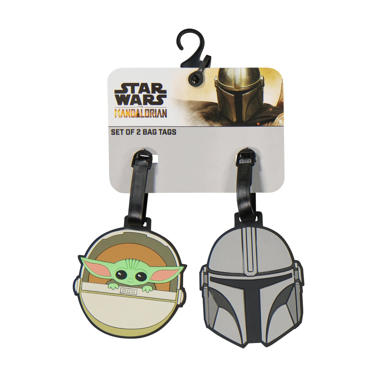 Star Wars Grogu & Mando Luggage Tags